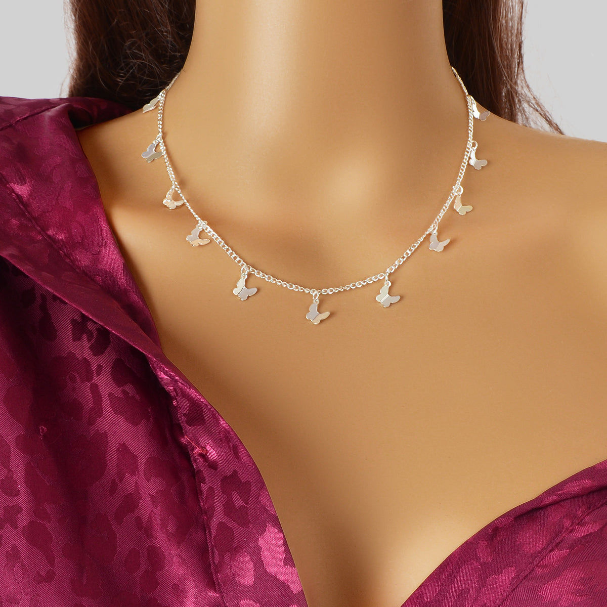 AU Local Boho Five-pointed Charm Choker Simple Casual Collarbone Necklace Collar