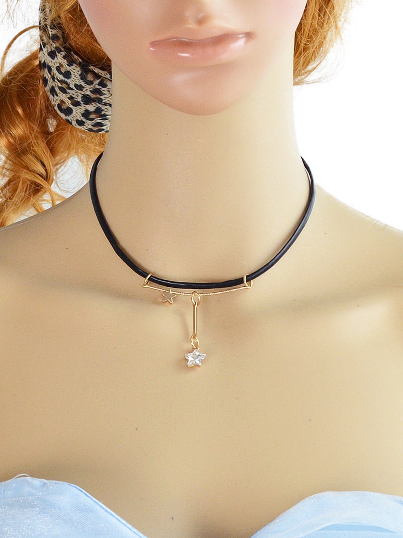 Star on sale charm choker