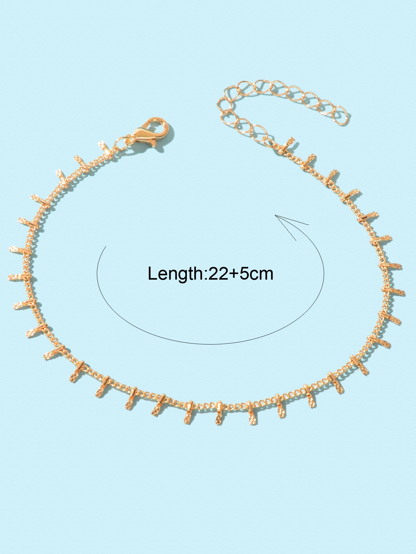 Women Gold Silver Chain Charms Anklet Boho Chic Beach Foot Jewellery Accessories