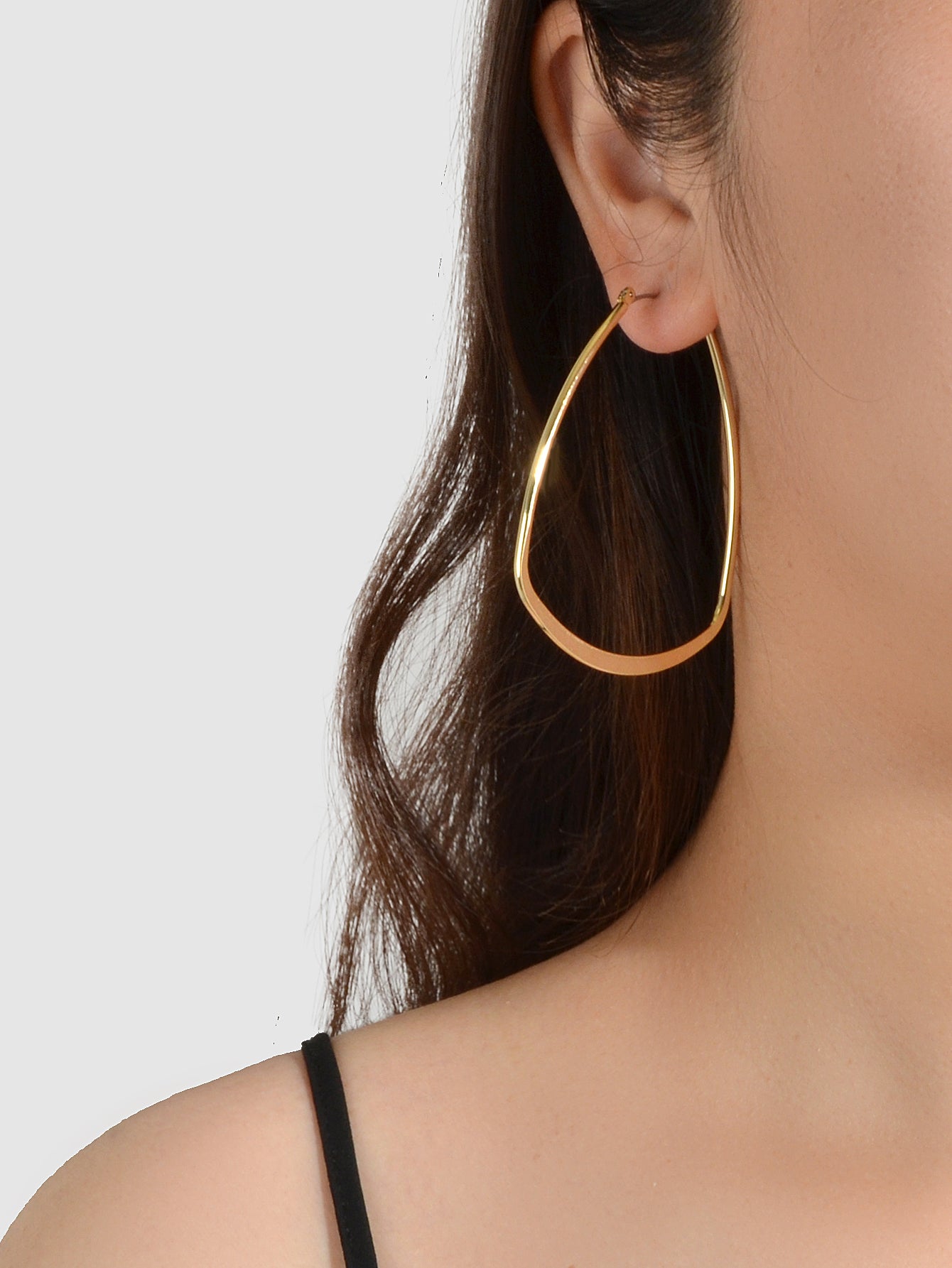 Punk hoop deals earrings