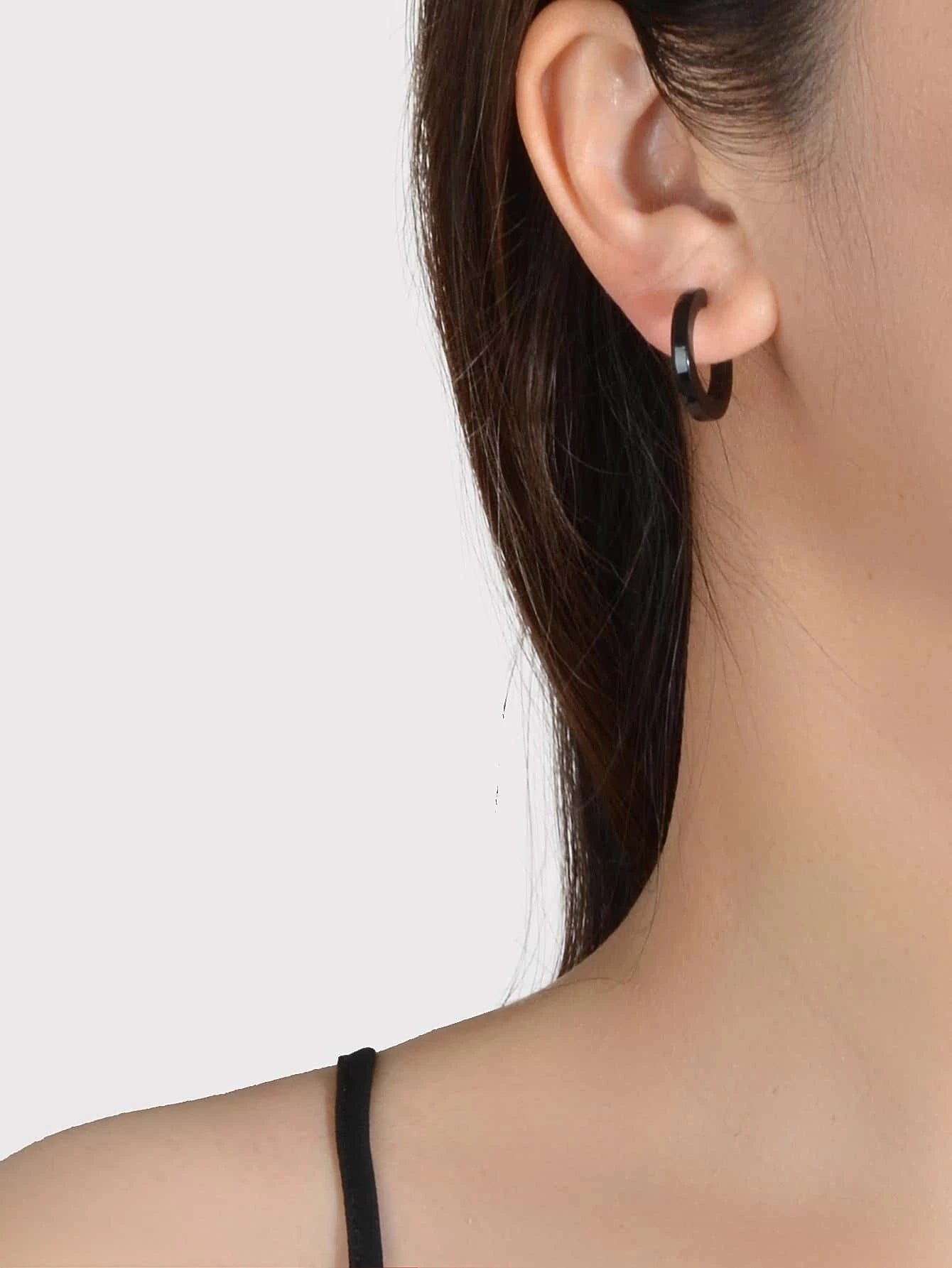 Wholesale Price Circle Acrylic Cute Stud Hoop Earrings Fashion Accessories Gift