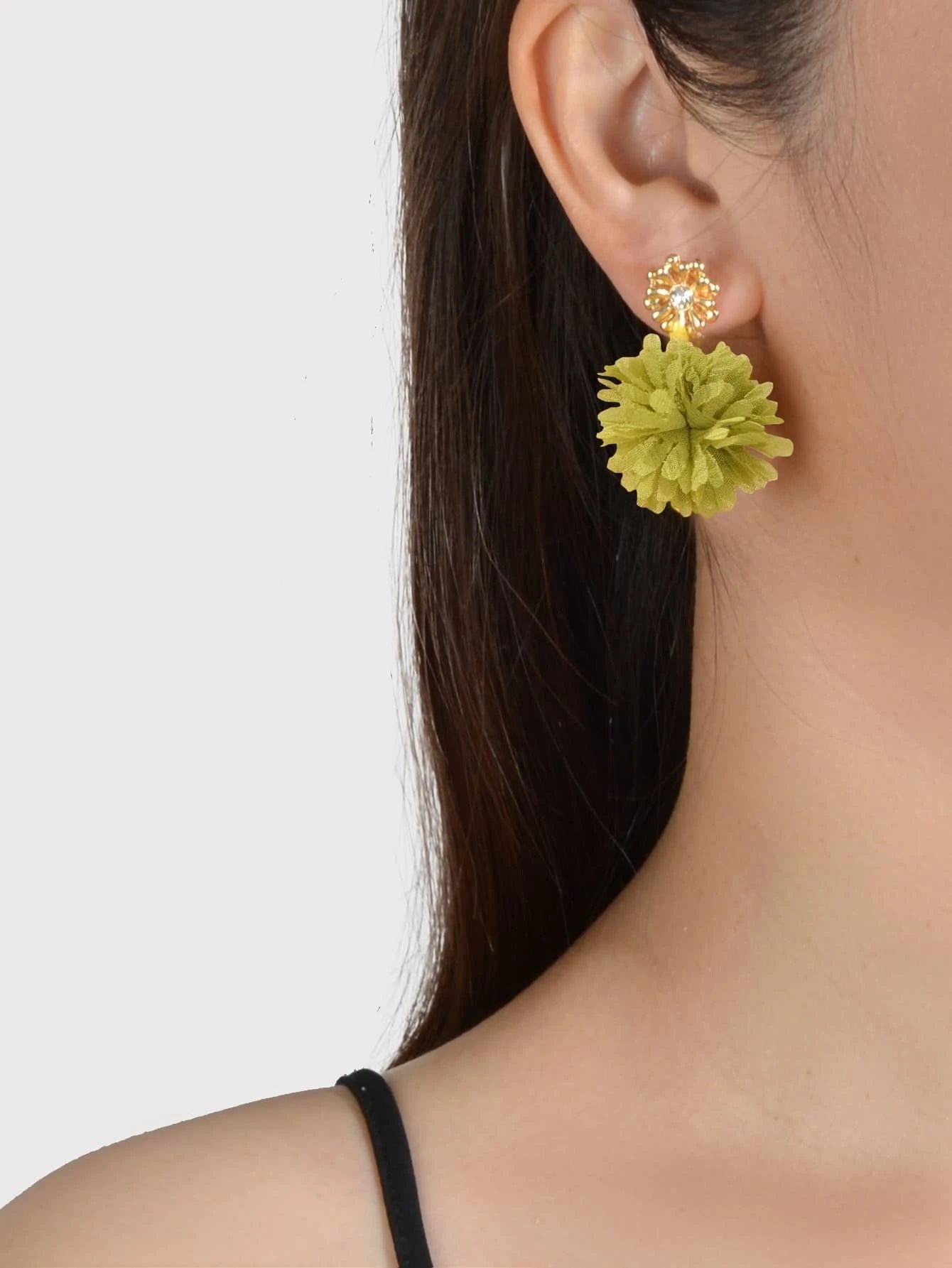 Lovely Jewellery Colorful Flower Drop Dangle Earrings Stunning Women Accessories