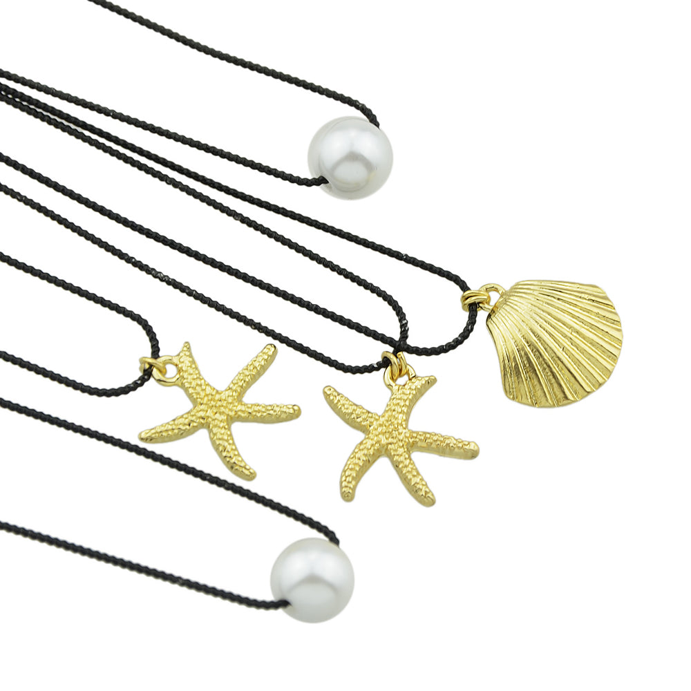 5pcs Hair Pins with Starfish Shell Pearl Charm Hair Sticks Hair Accessories Gift