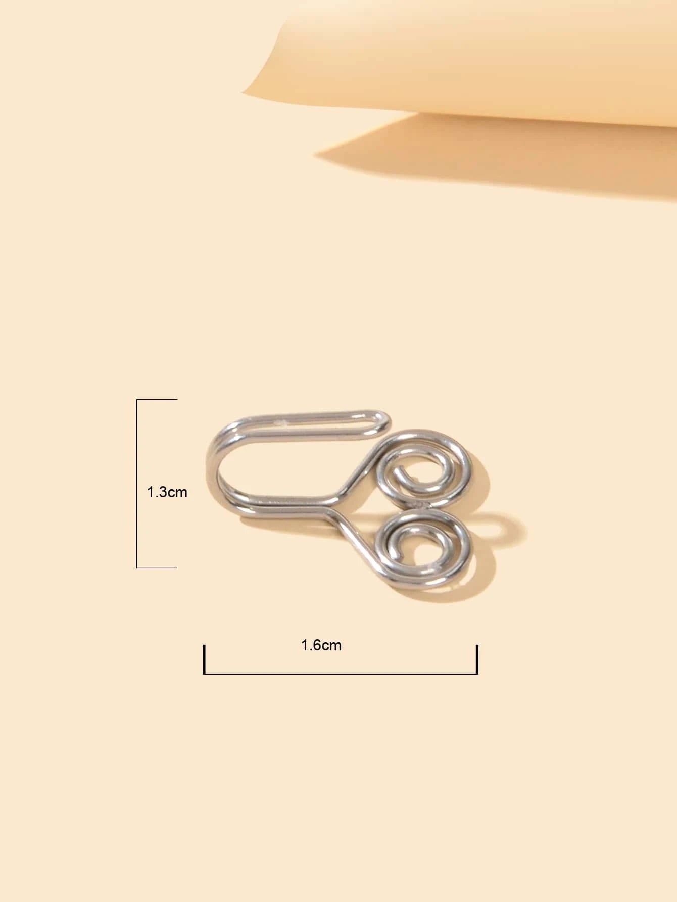 Heart Stainless Steel Clip On Nose Ring Lip Ear Body Non Piercing Jewellery Gift