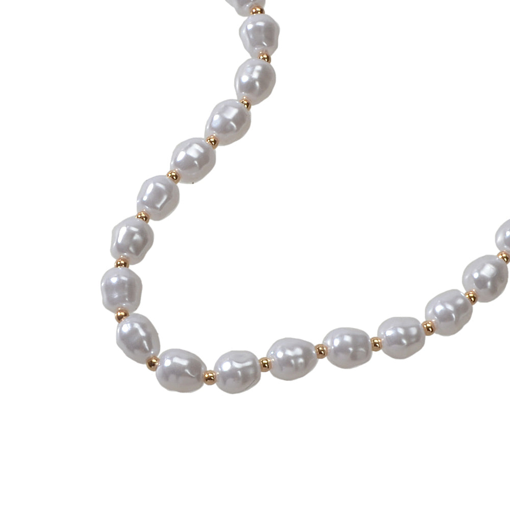 Beautiful Faux Pearl Necklace Women Girl Princess Beads jewellery Accessories